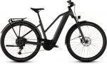 Elektrinis dviratis Cube Nuride Hybrid Performance 600 Trapeze slabgrey'n'juodas 2026-54 cm (Dydis: 54 cm)