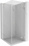 Du&scaron;o kabina Mexen Lunar L, de&scaron;inė, 70 x 70 cm, transparent/brushed nickel