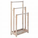 Bonideco Select Rank&scaron;luosčių kabykla 45x22x86cm., rudos/baltos spalvos
