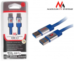 MACLEAN MCTV-606 Maclean MCTV-606 USB 3.0 AM &ndash; AM kabelis 1,8 m