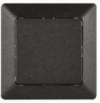 Emos Push-button switch 1/0, anthracite