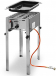 Dujinis grilis su keptuve Grilis Master Mini 290x480mm 5,8kW - Hendi 154700