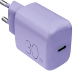 Puro Pro Lite 30W USB-C Wall Charger - Violetinė