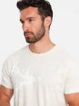 Cotton medvilniniai mar&scaron;kinėliai - kreminės spalvos v7 om-tsfp-0184
