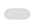 RIDDER Vonios kilimėlis Stone 36x70cm, 100% PVC, skaidrus