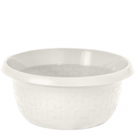 Branq Apvalus dubuo &bdquo;Cotton&ldquo;, 15 l, baltas