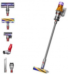 Dyson V12 Detect Slim Absolute (2023) Belaidis dulkių siurblys, Nickel/Geltona (SPEC)