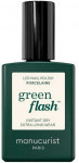 Manucurist Žalias Flash Nagų lakas lakier do paznokci Porcelaine 15ml