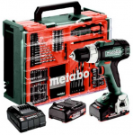 In Win METABO suktuvas BS 18 L 60/26Nm 2x2,0Ah + 74 ACC WALIZKA