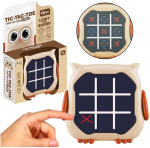 Elektroninis atminties žaidimas &bdquo;Tic Tac Toe&ldquo; pelėda, smėlio spalvos