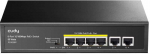 &Scaron;akotuvas Cudy FS1006P network switch Fast Ethernet (10/100) Power over Ethernet (PoE) Juodas