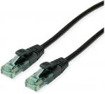 ROLINE RM Patchkabel Cat.6A UTP, juodas, 1,5 m