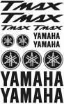 Yamaha Tmax motociklo lipdukų rinkinys