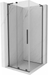 Du&scaron;o kabina Mexen Velar L, 110 x 110 cm, Brushed gun pilka/Transparent