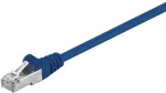 Goobay 95203, 0,25 m, Cat5e, SF/UTP (S-FTP), RJ-45, RJ-45, Mėlynas