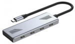 Centrālmezgls Gembird 4-port Type-C hub 4x USB type-C USB 3.2 (Gen 2)