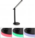 Stalinis LED &scaron;viestuvas GLOBO GERALDO, 5W+2W RGB, CCT 2700/4000/6500K,582lm,DIM,juodos sp.