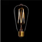 240V 300lm E27 DANLAMP EDISON 4W &ndash; 2200K &ndash; Ra >90 &ndash; reguliuojamo ry&scaron;kumo LED lemputė #4 &ndash; paprasta, bet tobula