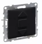 Legrand SUNO Rolėčių valdymo mygtukas 6A juodas 721441