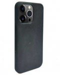 Dėklas iLike Apple iPhone 14 Pro Silicone plastikas case Eco Print Design Juodas