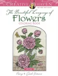 KNYGA John Creative Haven The Beautiful Language of Flowers Coloring Book
