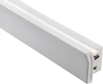 LED gipsinis profilis su dangteliu PROFY, baltas, 1m