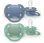 &bdquo;Philips Avent&ldquo; itin mink&scaron;tas čiulptukas, 6&ndash;18 mėn., pilkas/žalias