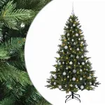 Dirbtinė kalėdinė eglutė su rutuliuku 180 cm 300 LED