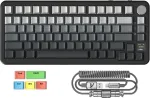 MAMBASNAKE mechaninė belaidė klaviatūra 75%, TFT ekranas, Bluetooth, RGB, X85PRO