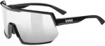 Uvex sportstyle 235 Akiniai do wielu sport&oacute;w Unisex Pusiau apvalūs Juoda