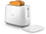 Philips Daily Collection Toaster HD2582/00 8 settings Integrated bun warming rack Compact design Dust cover (Pažeista pakuotė)