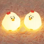 Bez Marki NAKTINĖ VI&Scaron;TĖS LEMPA VAIKAMS, MINK&Scaron;TAS SPALVOTAS 3000K LED USB SILIKONAS
