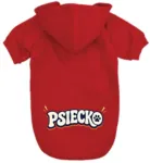 &Scaron;unų Drabužiai - Pchełka Psiecko M Raudona