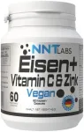 Maisto papildas kapsulėmis NNT Labs Eisen + Vitamin C + Zink 60 kapsulių