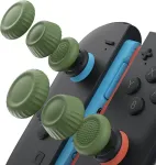 JSAUX analoginių valdymo svirtelių antgalių rinkinys Nintendo Switch 2 valdikliui, 3 dydžių, GP0404