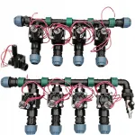 Kolektorius 8 sekcijoms su Hunter Pgv ir Pe 25 mm jungtimi