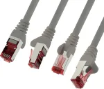 Ethernet tinklo kabelis Cat6 Sftp Pimf 7,5m pilkas