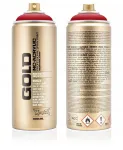 Montana Gold akriliniai dažai pur&scaron;kiami 400ml S-3020 Shock Blood Raudona