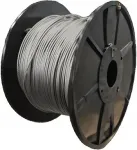 Cinkuota plieninė lyno virvė -- 6x19 -- 10mm -- 10m --