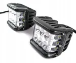 Neomax led darbo žibintų panelės komplektas 2 vnt 45w cube