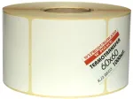 Baltos etiketės 60x60 tvirtos Zebra Citizen Sato Tsc