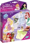 Totum 44227 disney princess diamond painting rinkinys: sukurkite žėrinčius arielės, belės ir rapunzelės paveikslėlius su gražiais kalnų kri&scaron;tolais
