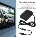 Žaidimų valdiklio keitiklis, skirtas N64 valdikliui, 2-in-1 žaidimų pulto keitiklio adapteris, skirtas Switch Pc, lengvas montavimas, patogus perdavimas, palaiko du N64 valdiklius