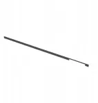 GTV Baldų rankenėlė spintelei ilga extend juoda matinė loft 120cm 1200mm