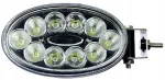 Darbinis žibintas 10 led 30w 12/24v su &scaron;oniniu laikikliu