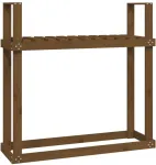 Stovas malkoms, medaus rudas, 110x35x108,5cm, pu&scaron;ies masyvas