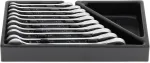 Gedore 1500 Es-7 R Kombinuotas raktų su terk&scaron;le rinkinys 1/3 Es įrankių modulyje