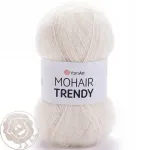 Yarnart | Mohair Trendy | 1003 | ecru [50% moheris / 50% akrilas]