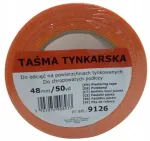 Tvirtinimo juosta fasadui 48mm x 50m, oranžinė, vandeniui atspari
