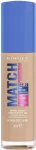 Rimmel MATCH PERFECTION foundation #101-Classic Ivory 30 ml